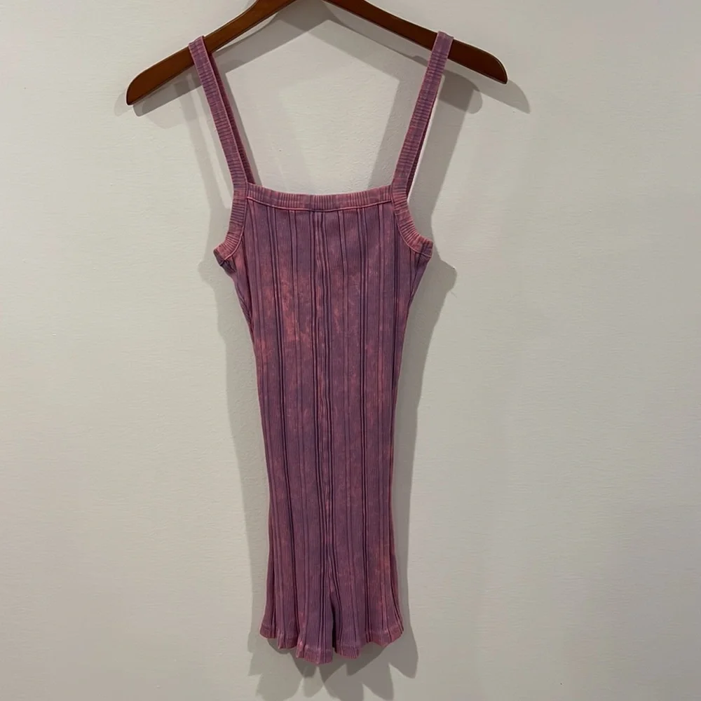 Zara Ribbed Playsuit/One Piece - Size small - Picture 3 of 6